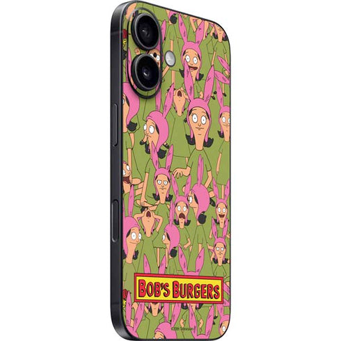 Bobs Burgers Louise Belcher iPhone 16 Plus Skin